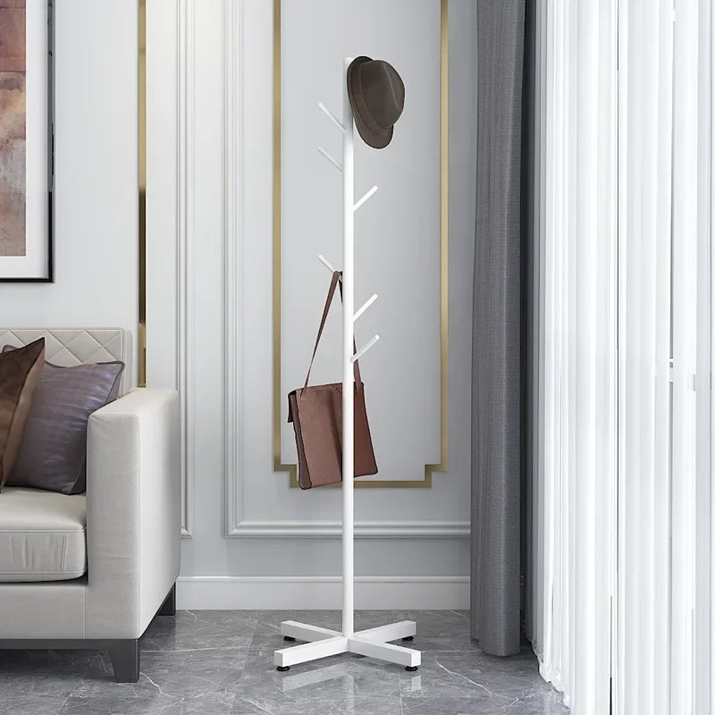 LuxeTree™ Floor Coat Rack – Multifunction Storage Organizer