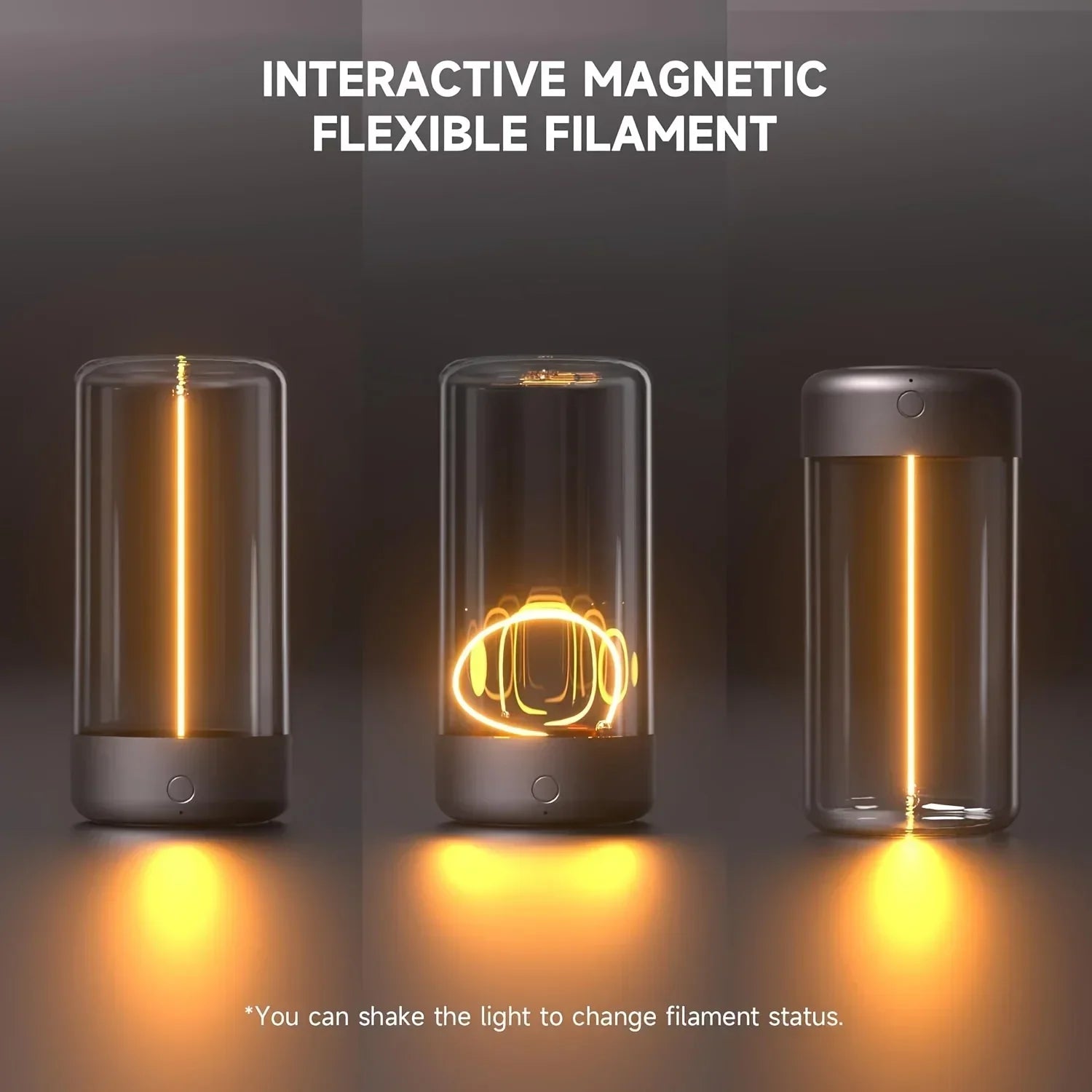 QuantumGlow Magnetic Ambient Light – USB-C Rechargeable