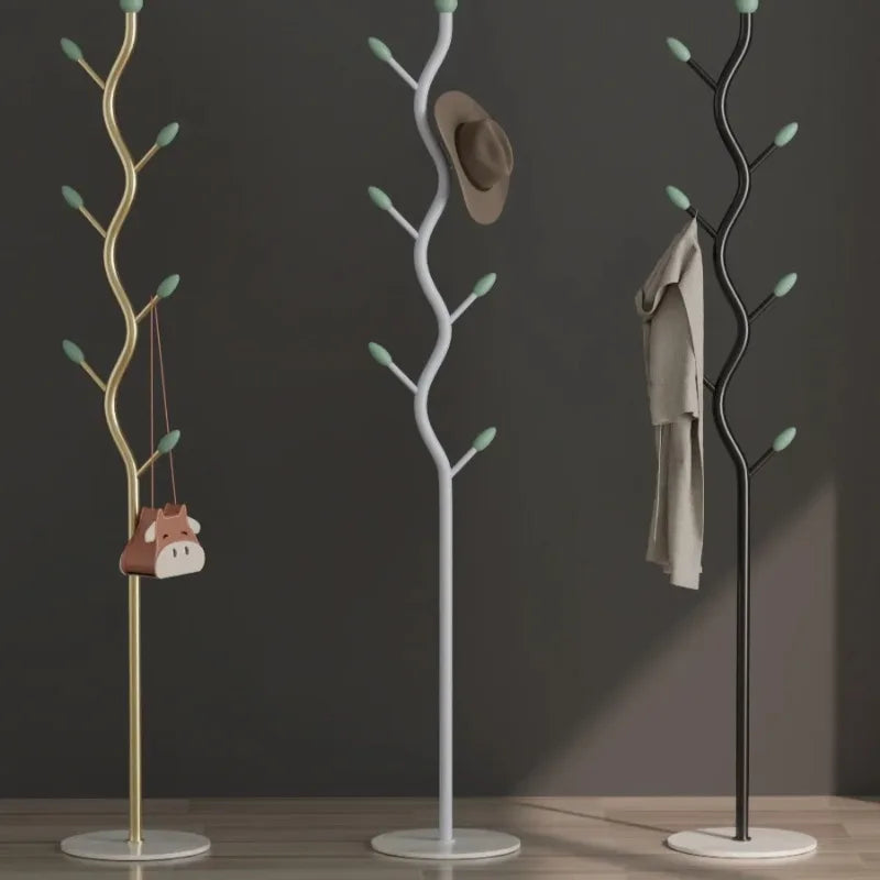 LuxeTree™ Floor Coat Rack – Multifunction Storage Organizer