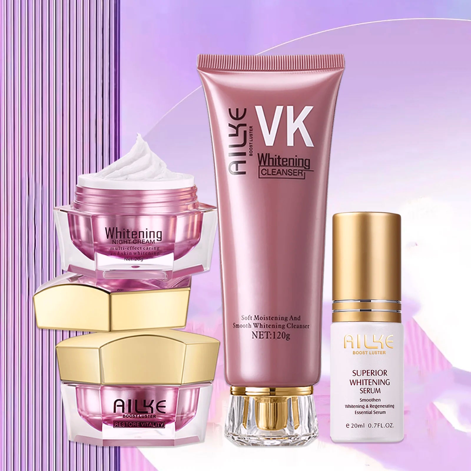 AILKE Korean Anti-aging Cream With Hyaluron Scars Whitening Moisturizing Lifting Anti-aging Women