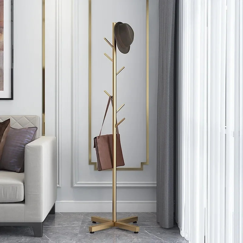 LuxeTree™ Floor Coat Rack – Multifunction Storage Organizer